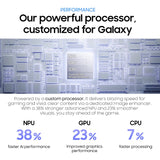 Samsung Galaxy S26 5G Smartphone - 6.3-Inch AMOLED 120Hz optoeletronics