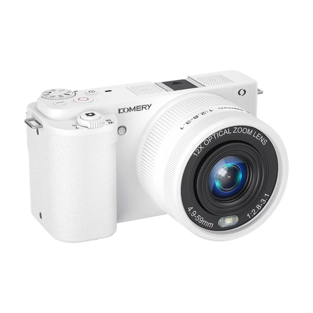 4K 64MP Flip-Screen Vlogging Camera with 12x Optical Zoom optoeletronics