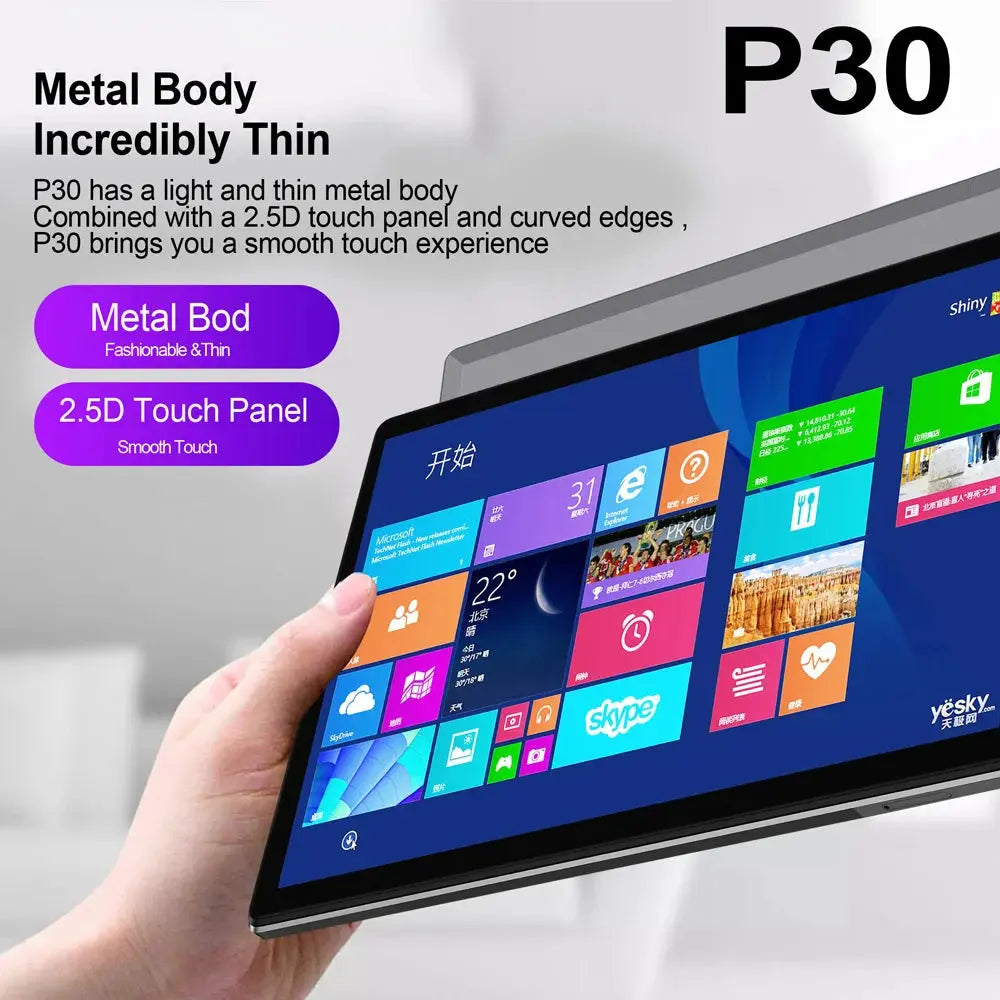 BDF 10.1 Inch 4G Android Tablet - Octa Core, 8GB RAM, 256GB Storage optoeletronics