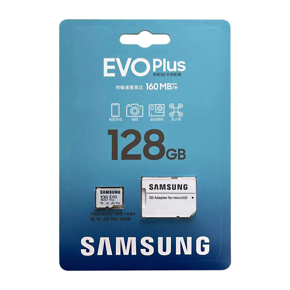 Samsung EVO and PRO microSD Card for 4K UHD Recording optoeletronics