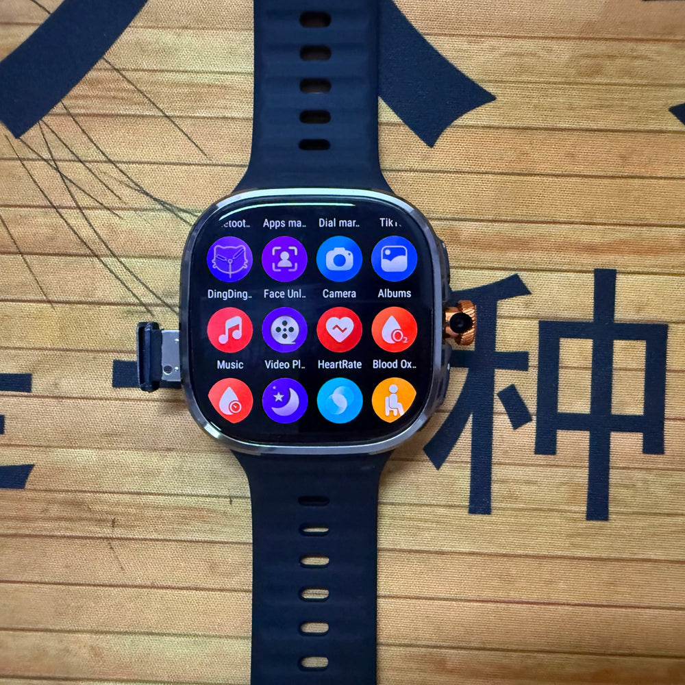 M99 5G Smartwatch - 2.4 Inch AMOLED, Rotating Camera, WiFi and GPS optoeletronics