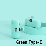 Mini Power Bank with Built-In Cables - Fast Charging Battery Pack optoeletronics