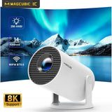 Magcubic HY300 Pro Projector - 290 ANSI Android 14 optoeletronics