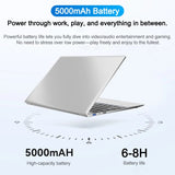 Portable 15.6-inch Laptop - Intel 6500Y Fingerprint optoeletronics