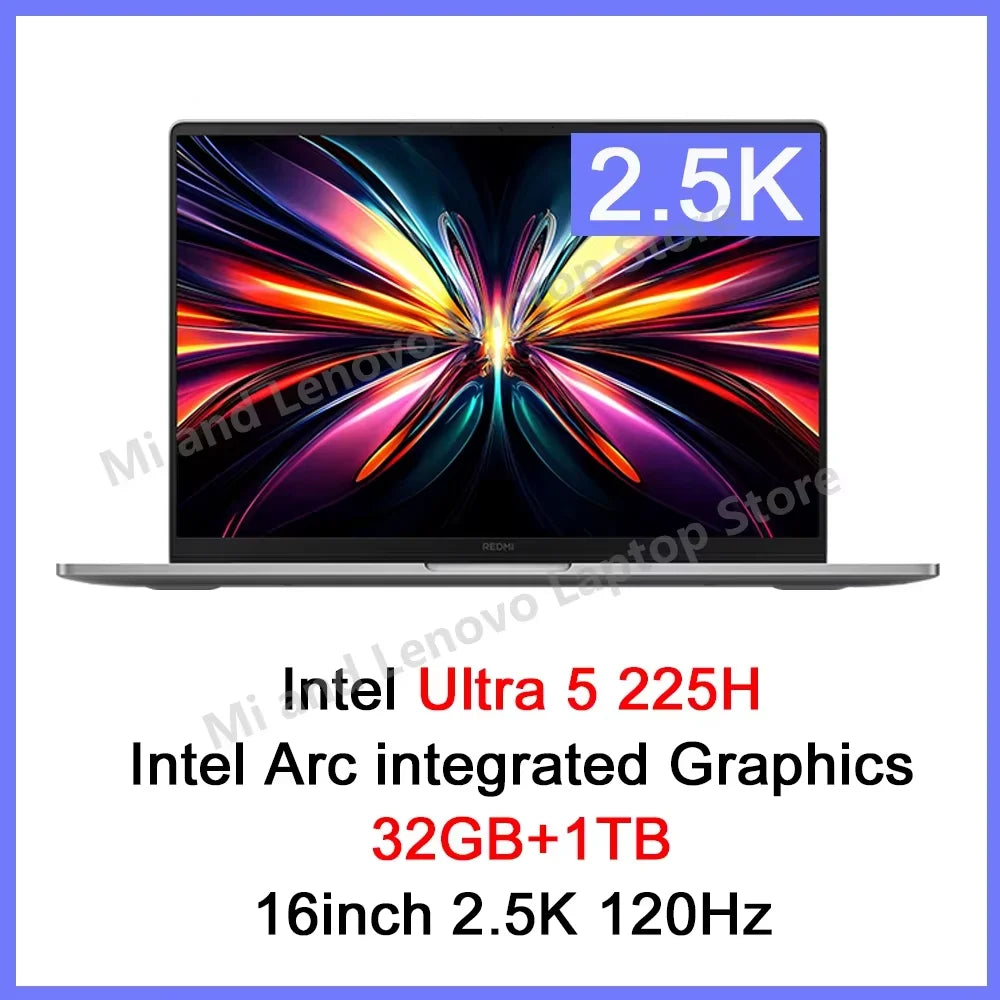 Redmi Book Pro 16 2025 Laptop - 32GB 1TB 120Hz optoeletronics