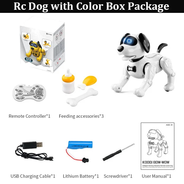 JJRC Smart Robot Dog - Talking Dance Programming Pet optoeletronics