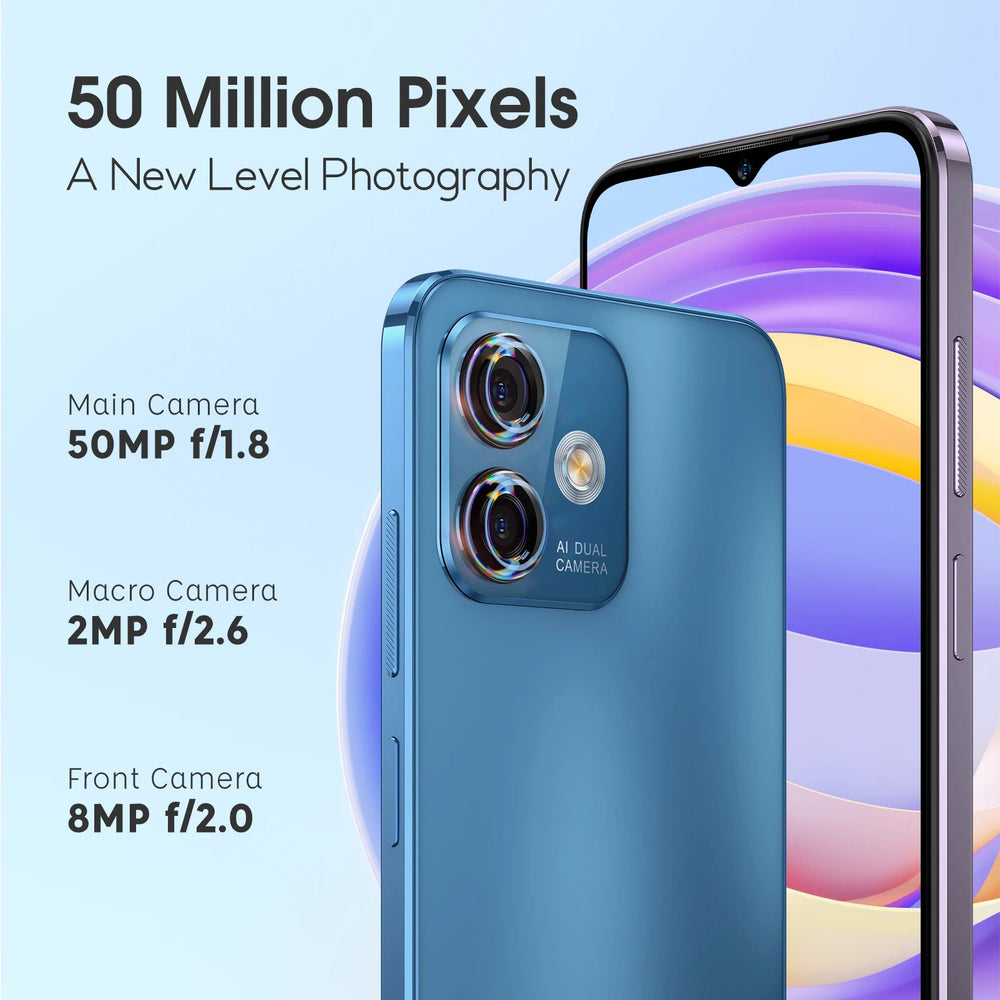 Ulefone Note 16 Pro 4G Smartphone - 6.52-Inch 50MP Android Phone optoeletronics