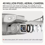 L900 Pro 4K GPS Drone with Brushless Motors and 1.2KM Range optoeletronics