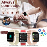 AI Health Smartwatch - HRV, PPG, NFC and IP68 Sports Tracking optoeletronics