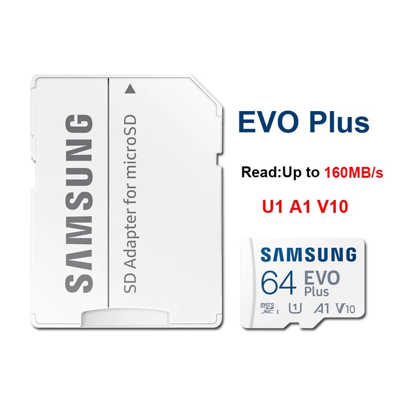 Samsung EVO and PRO microSD Card for 4K UHD Recording optoeletronics