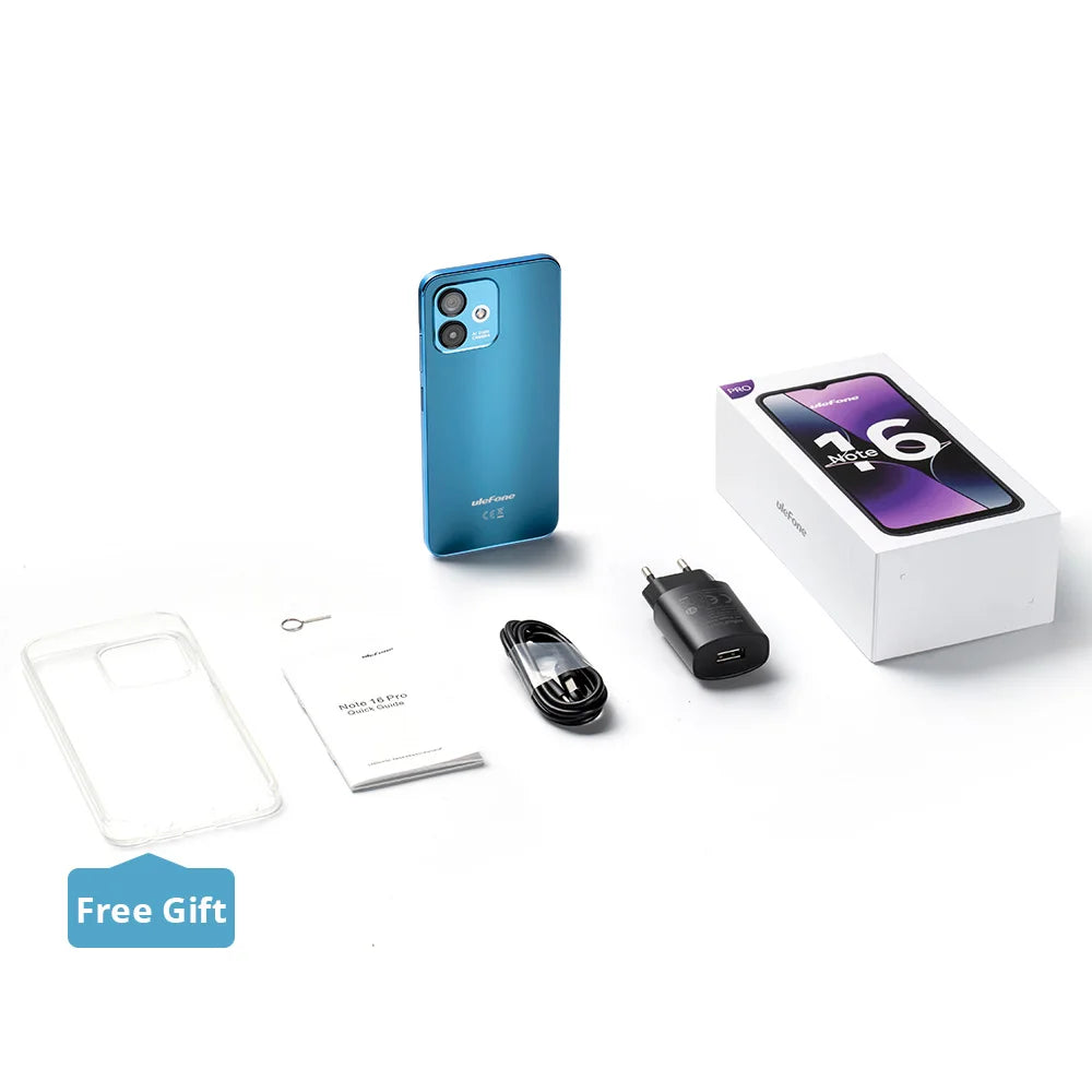 Ulefone Note 16 Pro 4G Smartphone - 6.52-Inch 50MP Android Phone optoeletronics