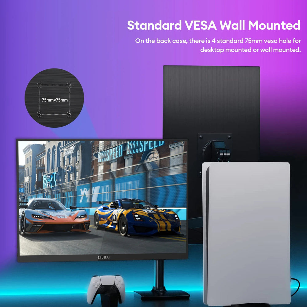 ZEUSLAP 16-Inch 2.5K Touch Portable Monitor - 144Hz IPS Display optoeletronics