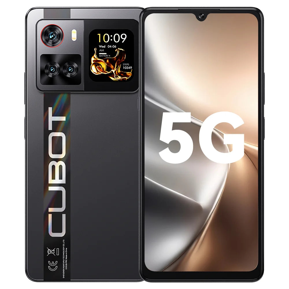 Cubot X100 5G Smartphone - 6.88-Inch 256GB 64MP Android Phone optoeletronics