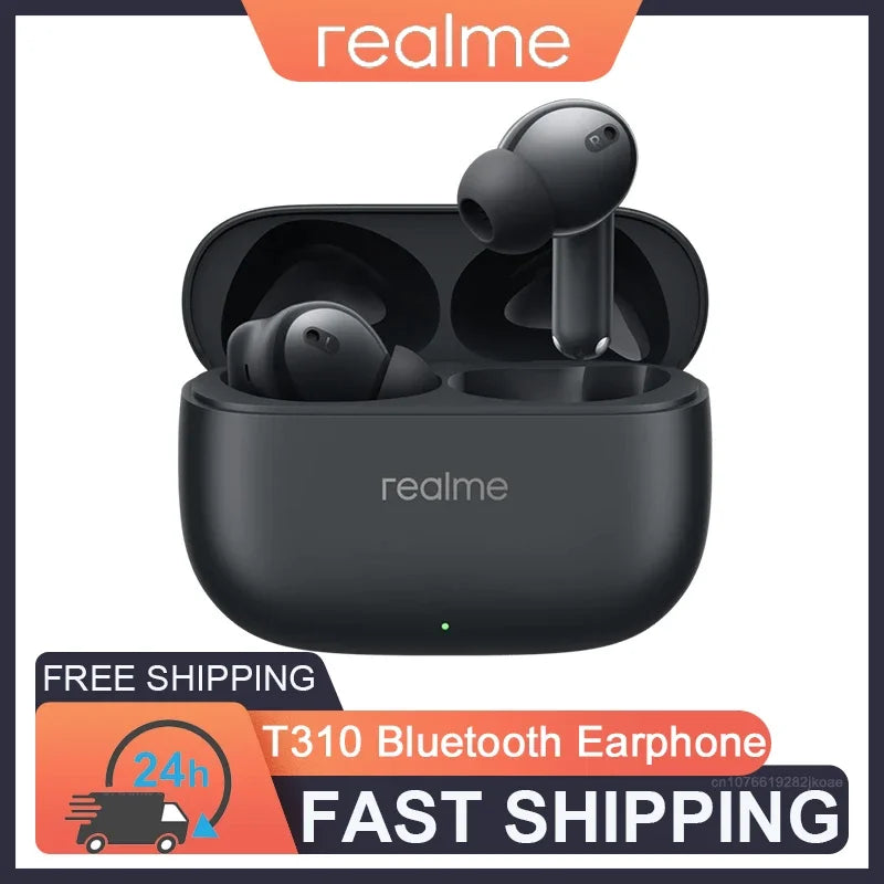 realme Buds T310 ANC Earbuds - 46dB Bluetooth 5.4 optoeletronics