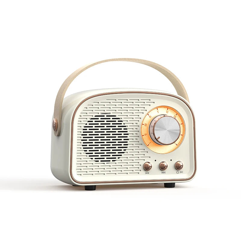 OZKVVM DW21 Bluetooth Speaker - Retro Portable Audio optoeletronics
