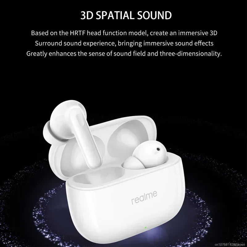 realme Buds T310 ANC Earbuds - 46dB Bluetooth 5.4 optoeletronics