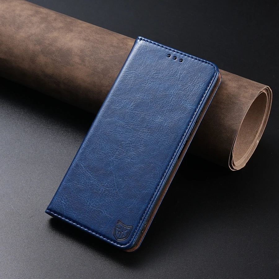 Magnetic Wallet Leather Case for Xiaomi Redmi - Card Holder Cover optoeletronics