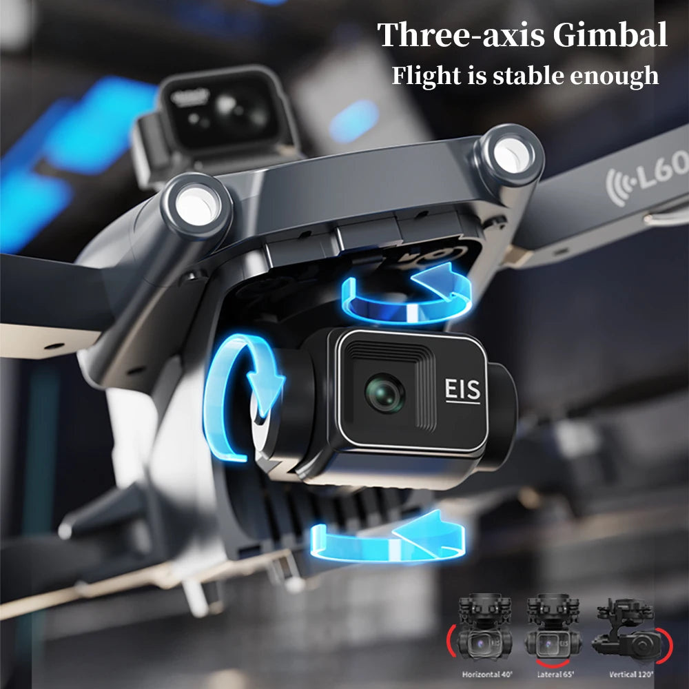 L600 Pro Max Drone - 8K Camera 3-Axis Gimbal optoeletronics