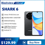 Blackview SHARK 6 5G Smartphone - 120Hz 6.88-Inch Display optoeletronics