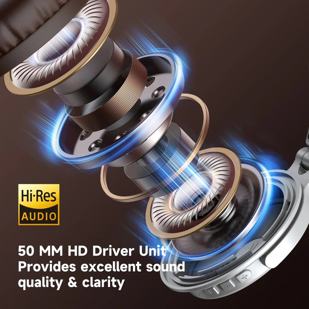 OneOdio Pro C Wireless Headphones - Hi-Res 110H Playtime optoeletronics