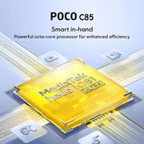 POCO C85 NFC Smartphone - Helio G81 Ultra 6000mAh optoeletronics