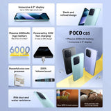 POCO C85 NFC Smartphone - Helio G81 Ultra 6000mAh optoeletronics