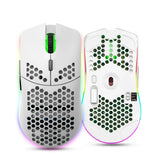 HXSJ T66 Rechargeable Wireless Gaming Mouse with RGB