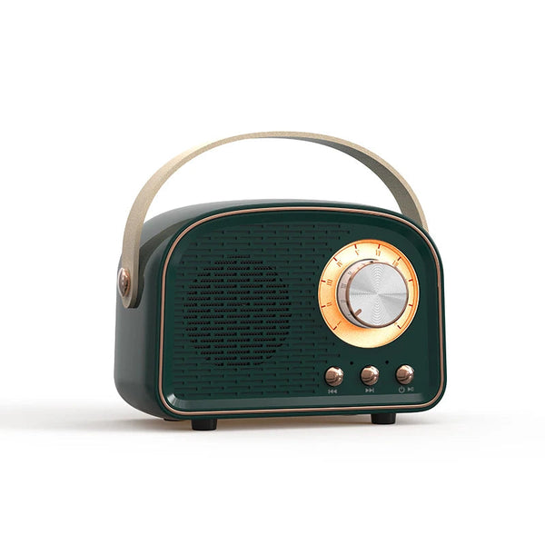 OZKVVM DW21 Bluetooth Speaker - Retro Portable Audio