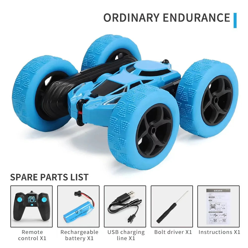828A RC Stunt Car - 4WD Double-Sided Flipping Racer optoeletronics