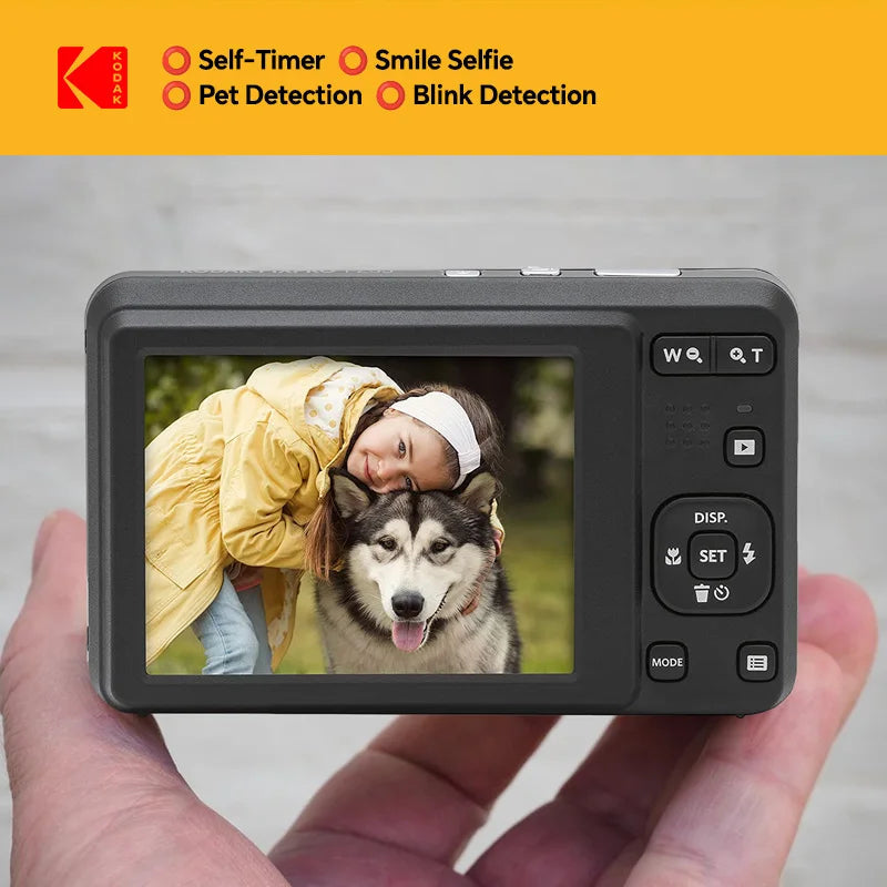Kodak PIXPRO FZ55 16MP Compact Camera with 5x Zoom Gift Kit optoeletronics