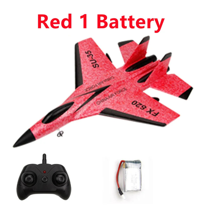 FX-620 SU-35 RC Fighter Plane - 2.4G EPP Foam Glider optoeletronics