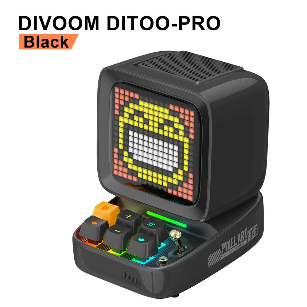 Divoom Ditoo-Pro Pixel Art Bluetooth Speaker with Alarm Clock optoeletronics