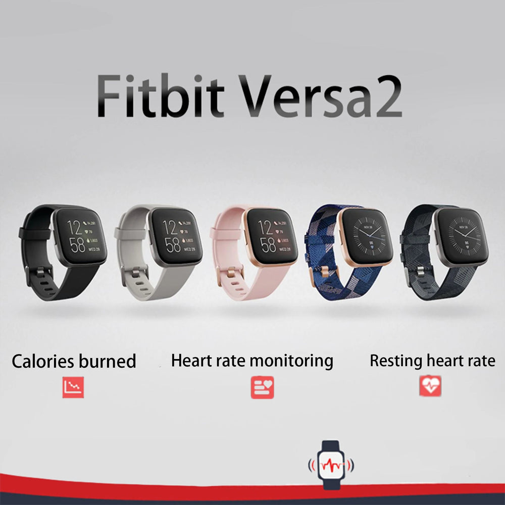 Fitbit Versa 2 Smartwatch - Heart Rate, Music and Sleep Tracking optoeletronics