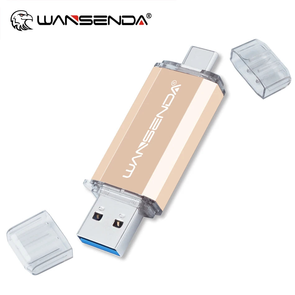 WANSENDA USB 3.0 Type-C OTG Flash Drive optoeletronics