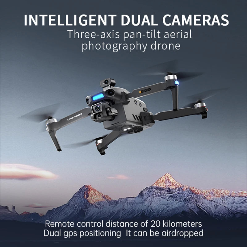 S880 Max Fishing GPS Drone with 8K Dual Camera and Airdrop optoeletronics