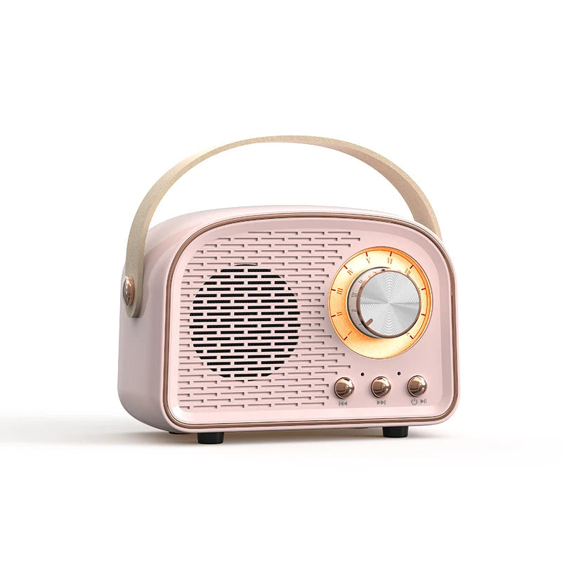 OZKVVM DW21 Bluetooth Speaker - Retro Portable Audio optoeletronics