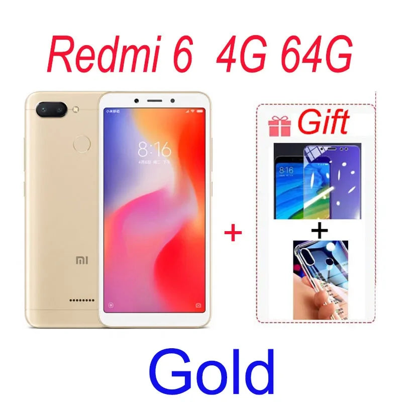 Xiaomi Redmi 7 Smartphone - 4GB RAM 64GB Unlocked Android Phone optoeletronics
