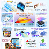 Blackview OSCAL Tiger 12 Smartphone - 120Hz 64MP Helio G99 optoeletronics