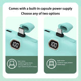 Mini Power Bank with Built-In Cables - Fast Charging Battery Pack optoeletronics