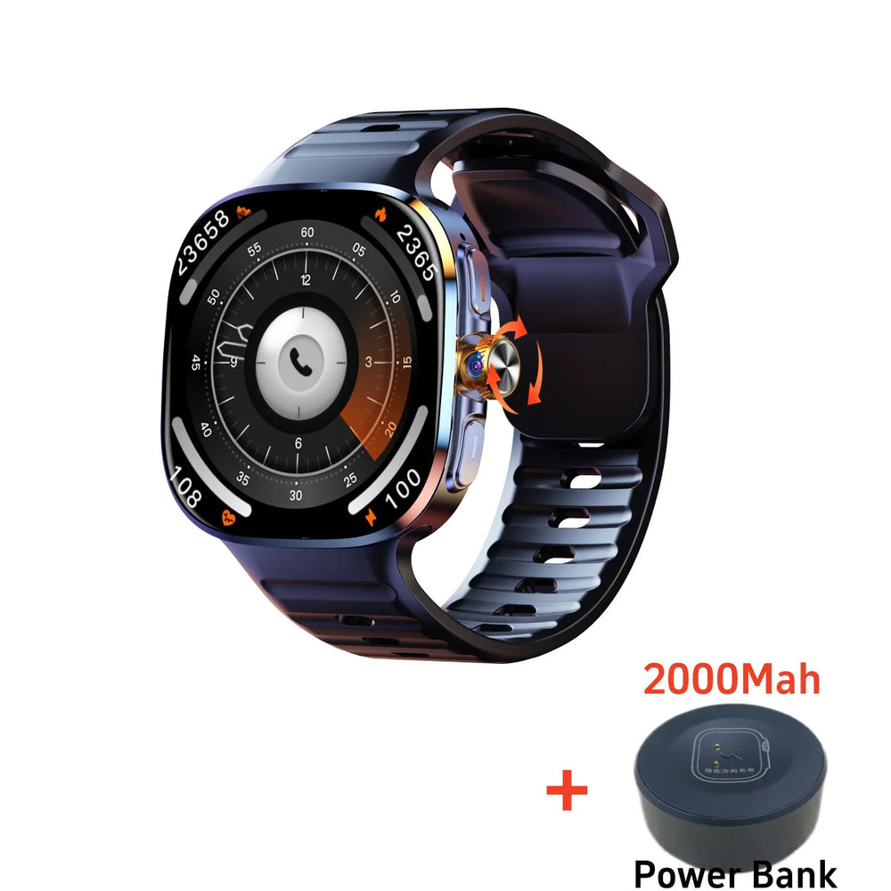 M99 5G Smartwatch - 2.4 Inch AMOLED, Rotating Camera, WiFi and GPS optoeletronics