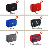 Portable Mini Bluetooth Speaker with FM Radio - Waterproof AUX Sound Box optoeletronics
