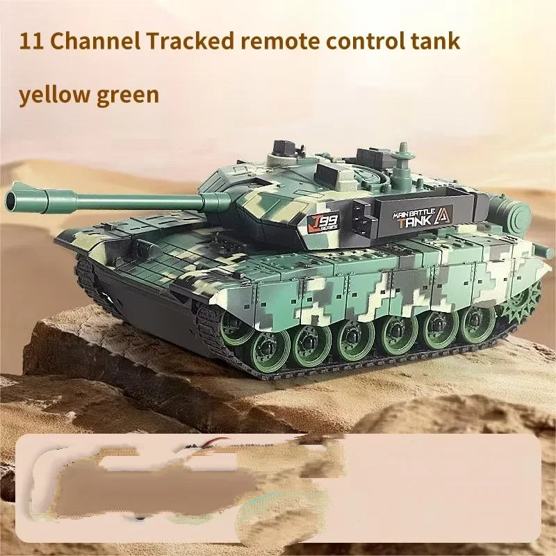 CONUSEA 33CM RC Battle Tank - Remote Control Crawler optoeletronics