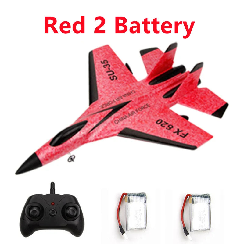 FX-620 SU-35 RC Fighter Plane - 2.4G EPP Foam Glider optoeletronics