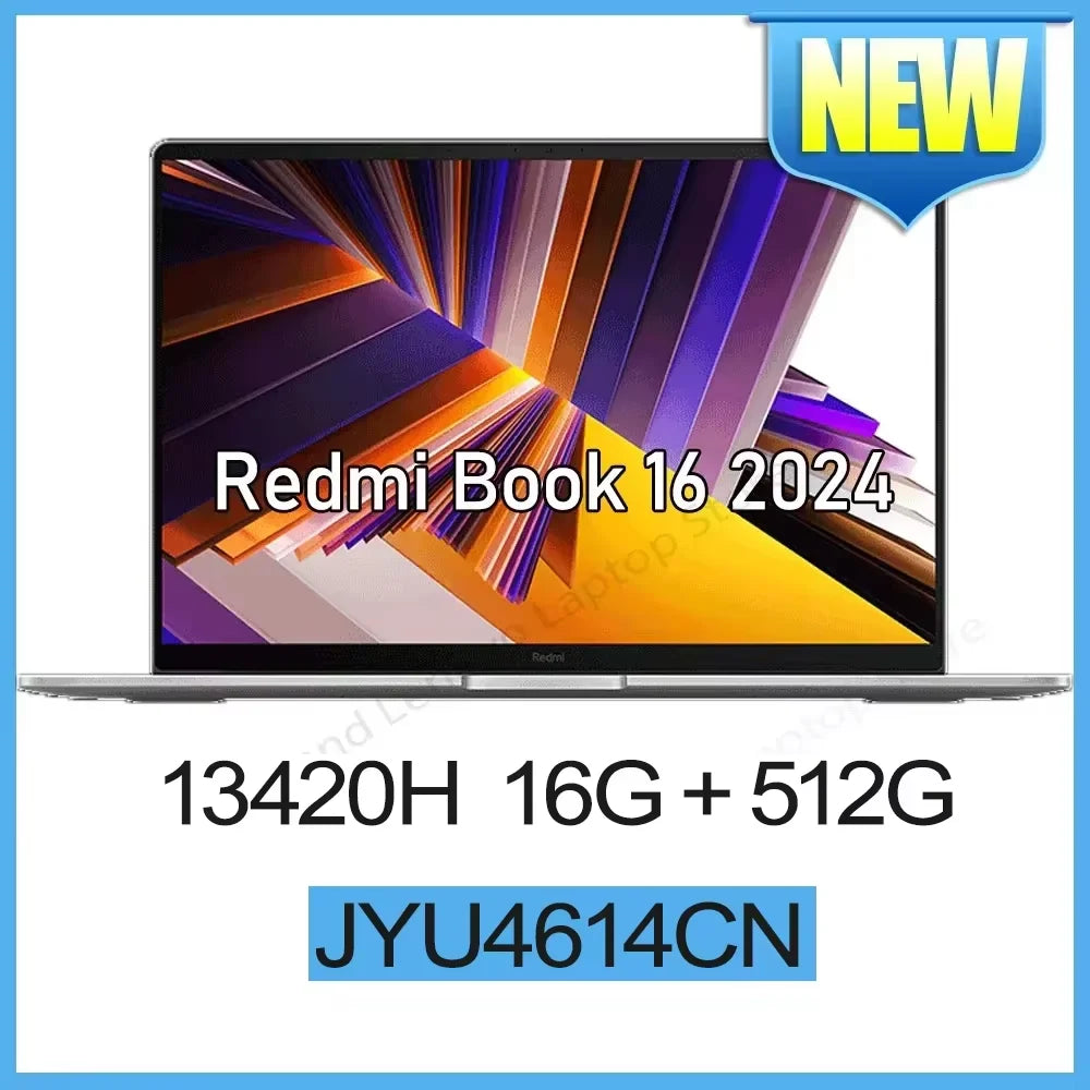 Xiaomi RedmiBook 16 2024 Laptop - i5 16GB 512GB optoeletronics