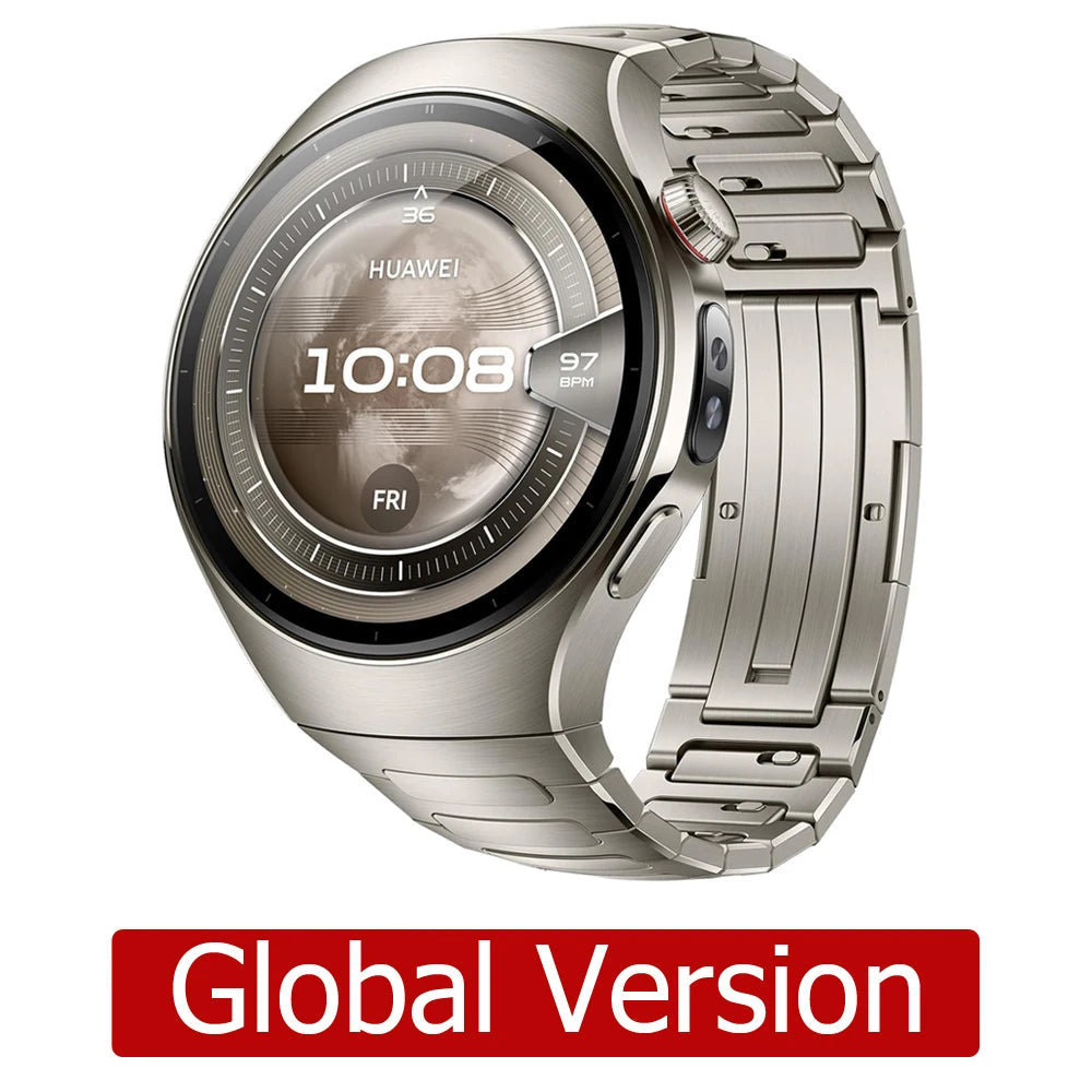 Huawei Watch 5 eSIM Smartwatch - X-TAP Health Monitoring and Blood Oxygen optoeletronics