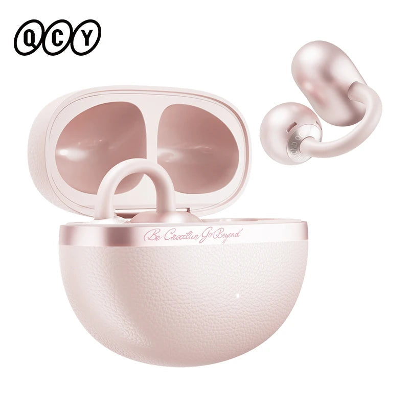 QCY Crossky C50 Open-Ear Earbuds - Bluetooth 6.0 4-Mic optoeletronics