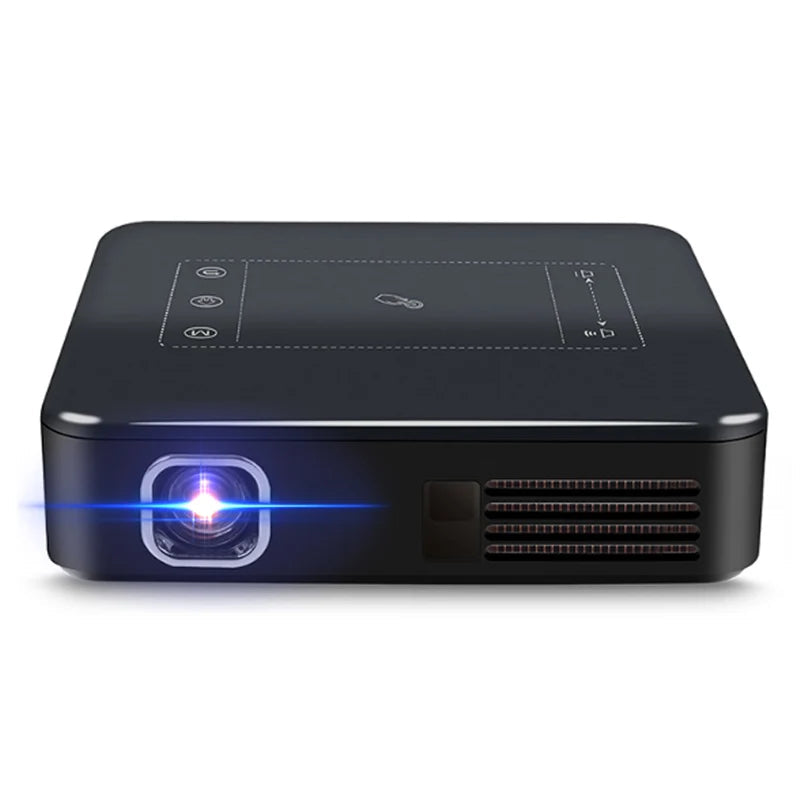 WZATCO D13 Pocket Projector - 4K Smart DLP Beamer optoeletronics