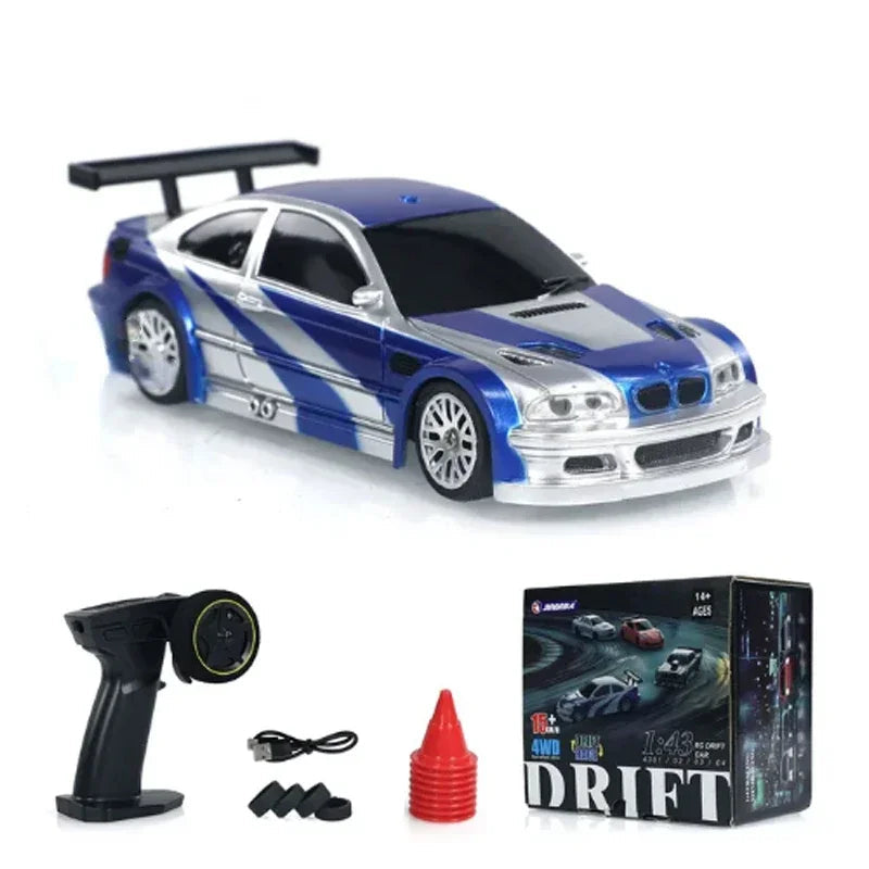 SMODELF JBL-4303 RC Drift Car - 1:43 4WD Racing Model optoeletronics