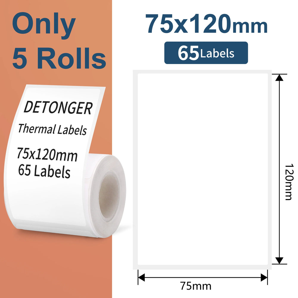 DETONGER DP30S Thermal Label Printer - Bluetooth 28-80mm optoeletronics