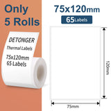 DETONGER DP30S Thermal Label Printer - Bluetooth 28-80mm optoeletronics